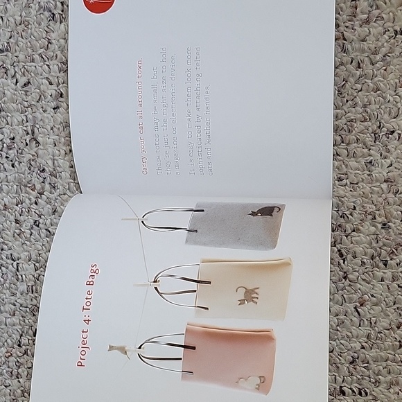 2012 Crafting with Cat Hair Paperback Book by Kaori Tsutaya Mint Condition - Picture 4 of 6